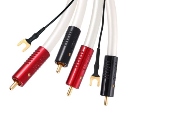 Atlas Equator Achromatic RCA to RCA Turntable interconnect 1mtr