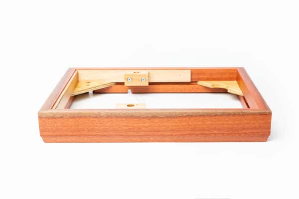 Linn LP12 Very Old Australian Feature Jarrah Hardwood Plinth by HiFi Guru-#B1018 - Image 2