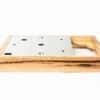 Linn LP12 Very Old Feature Eucalyptus with continuous sap line Hardwood Plinth by HiFi Guru-B1013 - Image 2