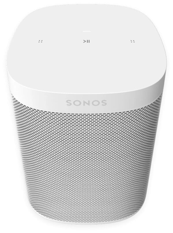 Sonos One SL Wireless Speaker - White top front