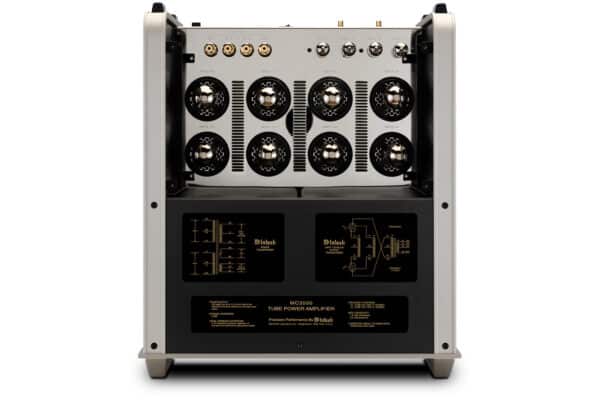 McIntosh MC3500 1-Channel Vacuum Tube Power Amplifier Mk II - top