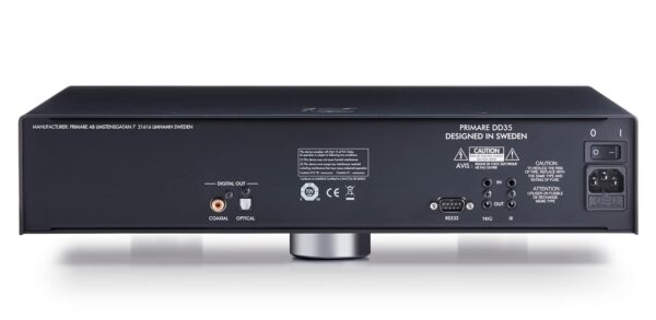 Primare DD35 CD Transport - back