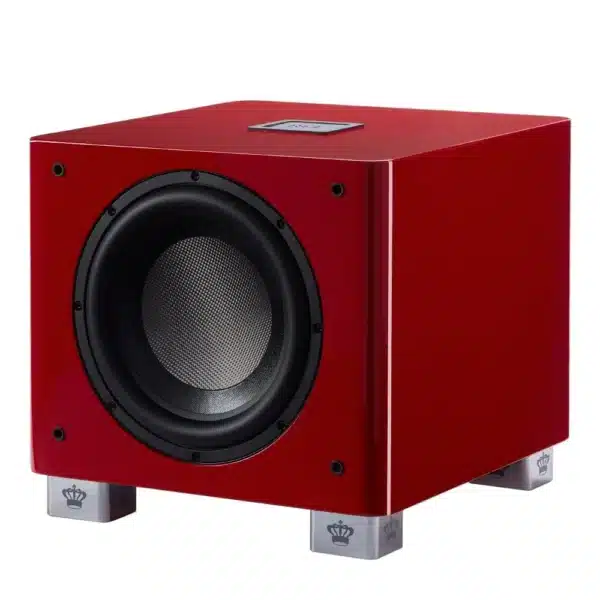 REL T-9x SE Subwoofer - side red