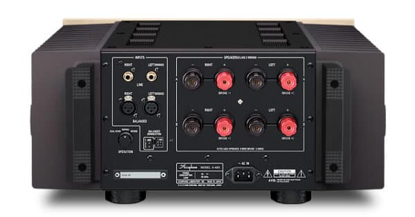 Accuphase A 48S Class A 50W Stereo Power Amplifier back