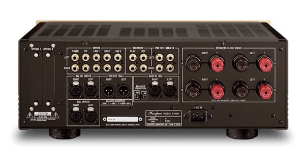 Accuphase E 4000 Integrated Amplifier back