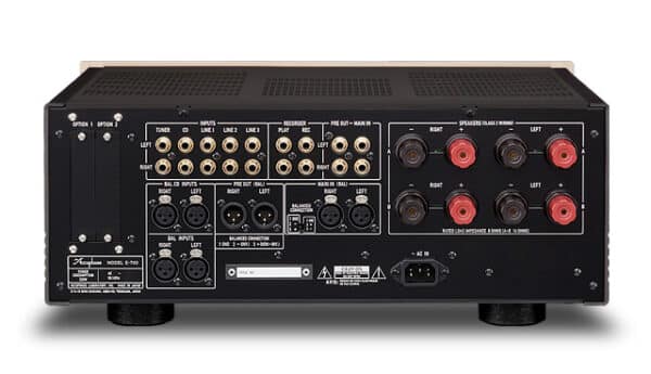 Accuphase E 700 Class A Integrated Amplifier back
