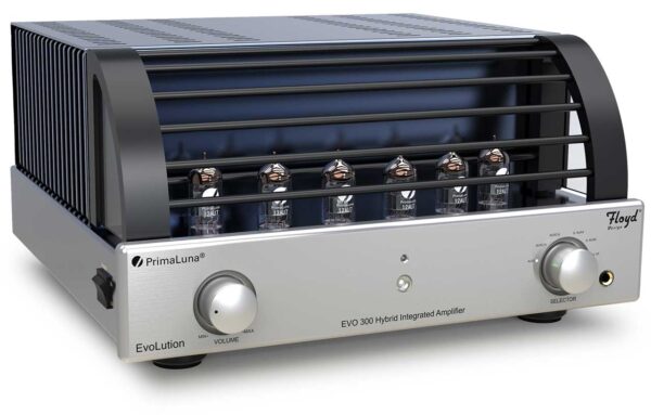 PrimaLuna EVO 300 Hybrid Integrated Amplifier side silver 2