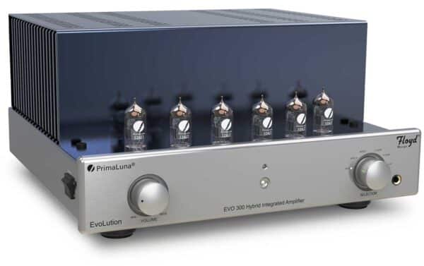 PrimaLuna EVO 300 Hybrid Integrated Amplifier side silver