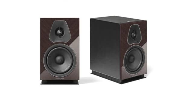 Sonus Faber Lumina II Amator Bookshelf Speakers Wenge High Gloss Multilayer Wood – Black Leather