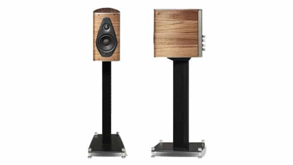 Sonus Faber Olympica Nova I Bookshelf Speakers Walnut Wood Italian Lether