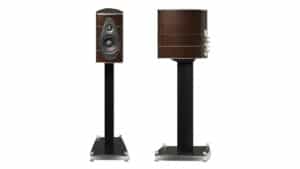 Sonus Faber Olympica Nova I Bookshelf Speakers Wenge Wood Italian Lether