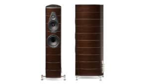Sonus Faber Olympica Nova II Floostanding Speakers Wenge Wood Italian Leather