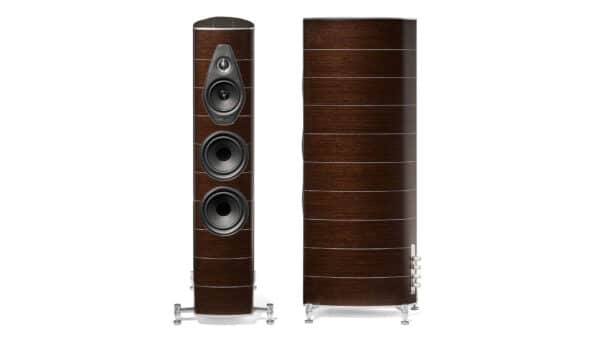 Sonus Faber Olympica Nova III Floostanding Speakers Wenge Wod Italian Leather