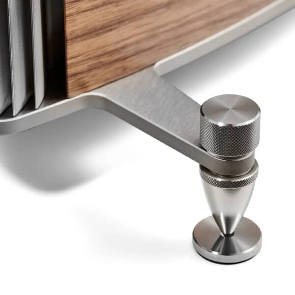 Sonus Faber Olympica Nova V Floostanding Speakers Walnut Wood Italian Leather 2