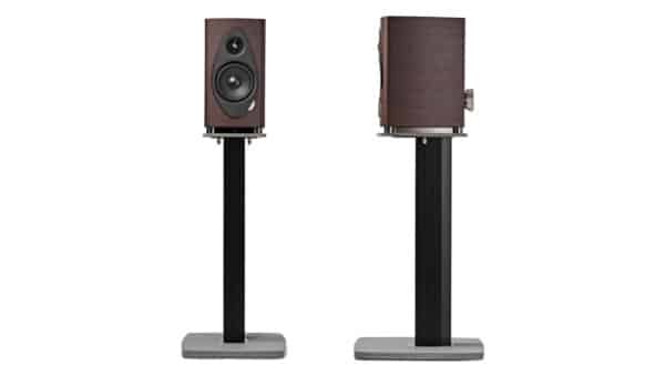 Sonus Faber Sonetto I G2 Bookshelf Speaker Wenge Wood Leather Concrete