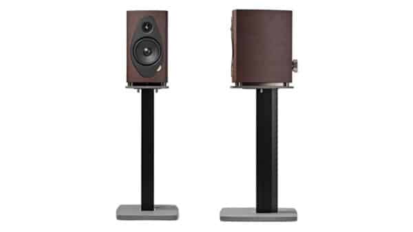 Sonus Faber Sonetto II G2 Bookshelf Speaker Wenge Wood Leather Concrete