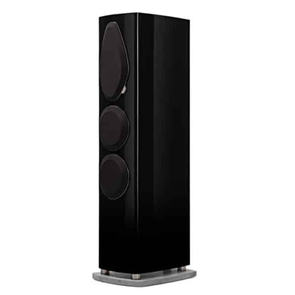 Sonus Faber Sonetto V G2 Floorstanding Speakers Black Leather Concrete 2