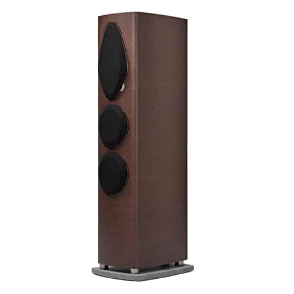 Sonus Faber Sonetto V G2 Floorstanding Speakers Wenge Wood Leather Concrete 2
