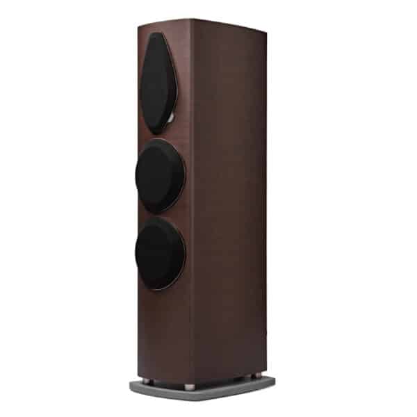 Sonus Faber Sonetto VIII G2 Floorstanding Speakers Wenge Wood Leather Concrete 2