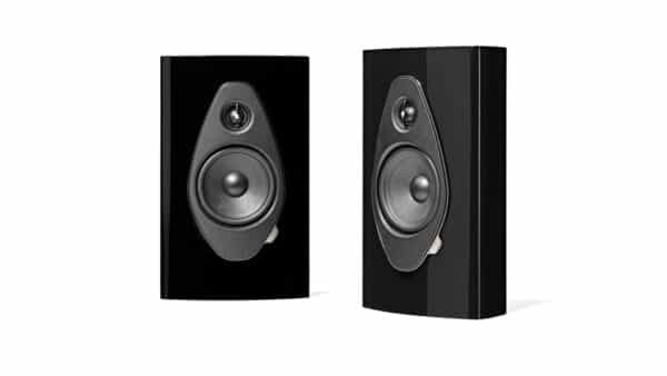Sonus Faber Sonetto Wall Speakers Each Black Leather