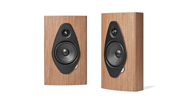 Sonus Faber Sonetto Wall Speakers Each Walnut Wood Leather