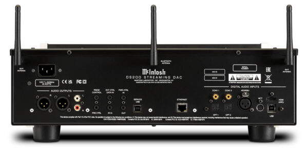 McIntosh DS200 Streaming DA Converter Pre Amplifier 4