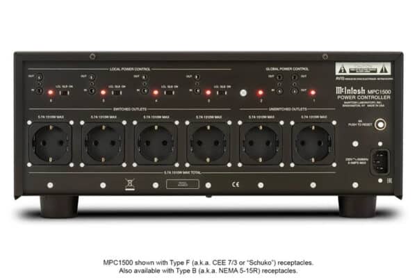 McIntosh MPC1500 Power Controller back 2