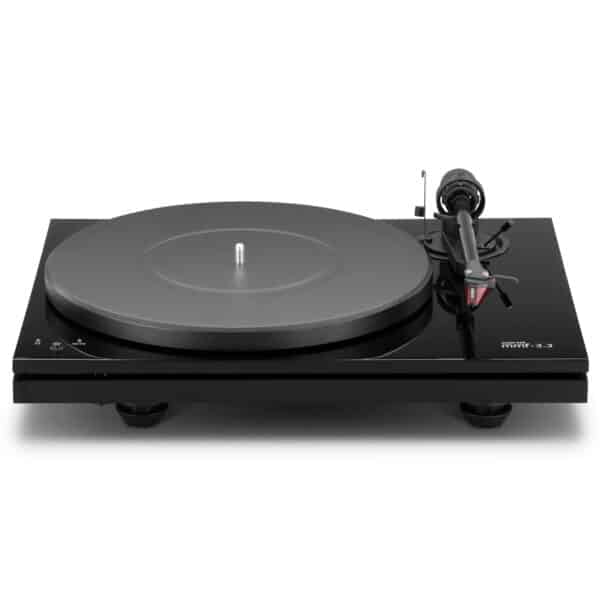 Music Hall mmf 3.3 Black Turntable with Ortofon 2M Red 3