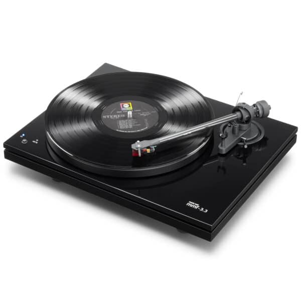 Music Hall mmf 3.3 Black Turntable with Ortofon 2M Red