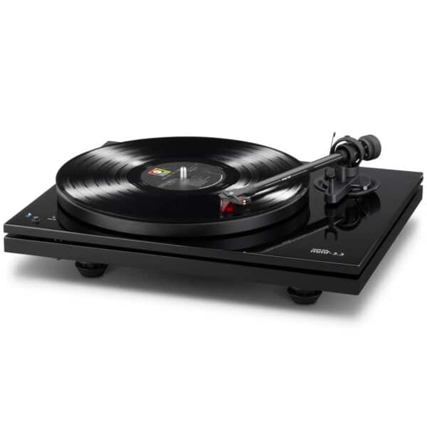 Music Hall mmf 3.3 Black Turntable with Ortofon 2M Red 7
