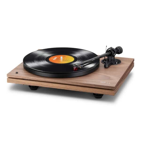 Music Hall mmf 3.3se Walnut Turntable with Ortofon 2M Bronze 2