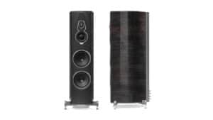 Sonus Faber Amati G5 Floostanding Speakers Graphite Wood Italian Leather
