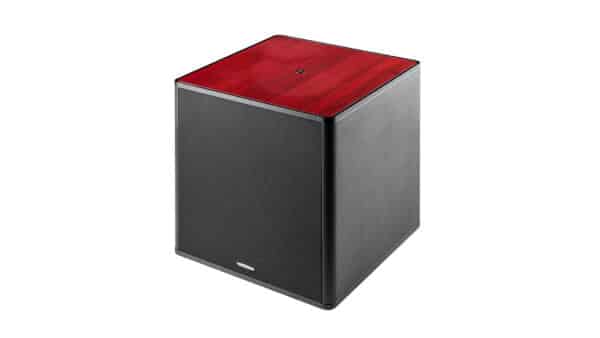 Sonus Faber Gravis V Subwoofer Red High Gloss Black Leather