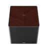 Sonus Faber Gravis V Subwoofer Wenge High Gloss with 45 degree grain Inlaid Sonus faber logo Black Leather