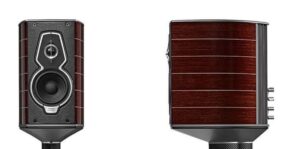 Sonus Faber Guarneri G5 Bookshelf Speakers Wenge Wood Italian Leather