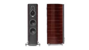 Sonus Faber Serafino G2 Floostanding Speakers Wenge Wood – Italian Leather
