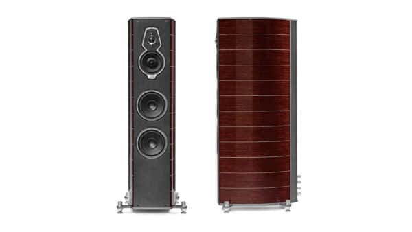 Sonus Faber Serafino G2 Floostanding Speakers Wenge Wood – Italian Leather