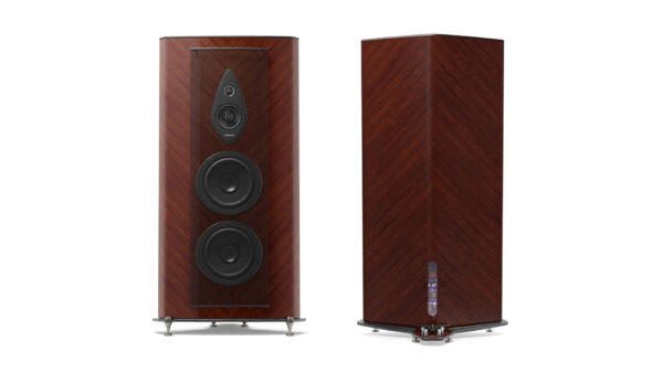 Sonus Faber Stradivari G2 Floostanding Speakers Wenge Wood Italian Leather