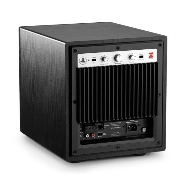 JL Audio Dominion 8 Inch Powered Subwoofer, Black Ash Finish 7