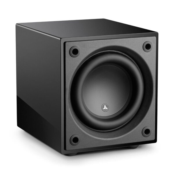 JL Audio Dominion 8 Inch Powered Subwoofer, Black Gloss Finish 3