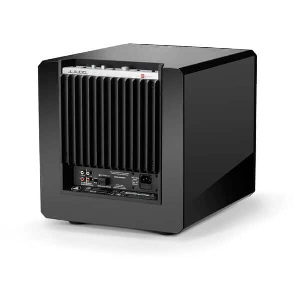 JL Audio E Sub 10 Inch Powered Subwoofer, Black Gloss Finish 2