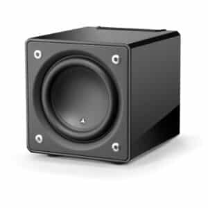 JL Audio E Sub 10 Inch Powered Subwoofer, Black Gloss Finish