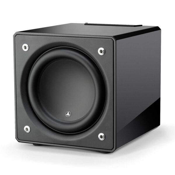 JL Audio E Sub 12 Inch Powered Subwoofer, Black Gloss Finish 2