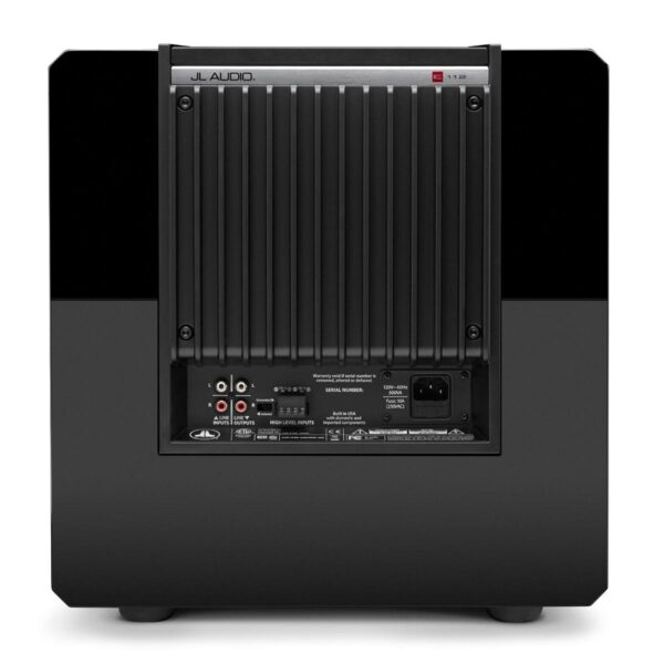 JL Audio E Sub 12 Inch Powered Subwoofer, Black Gloss Finish 6
