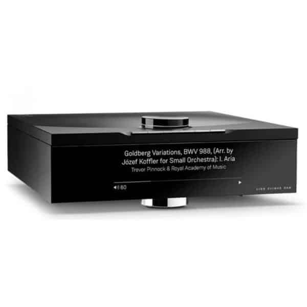 Linn Klimax DSM AV Streamer with Organic DAC Black anodised side