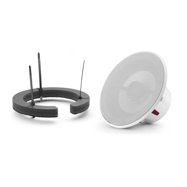 JL Audio 7.7 Inch Pavilion Outdoor In Ceiling Speaker, Flush Mount Coaxial, Satin White 2