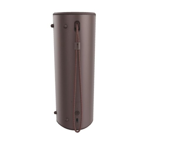 Kef Muo Bluetooth Speaker Cocoa Brown back