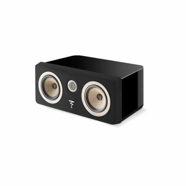Focal Kanta Center Speaker High Gloss Walnut Black Walnut Grey 4