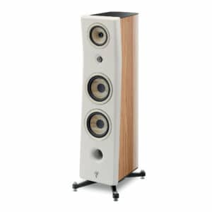 Focal Kanta N3 Floorstanding Speaker Walnut High Gloss Gray Ivy Dark Grey 1