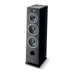 Focal Vestia N4 Floorstanding Speaker Dark Wood Black Light Wood 1